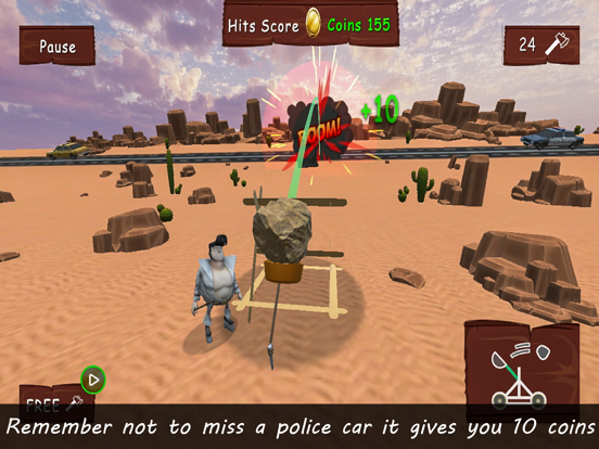 The Catapult: Car Crash Game iPad  سکرین شاٹس
