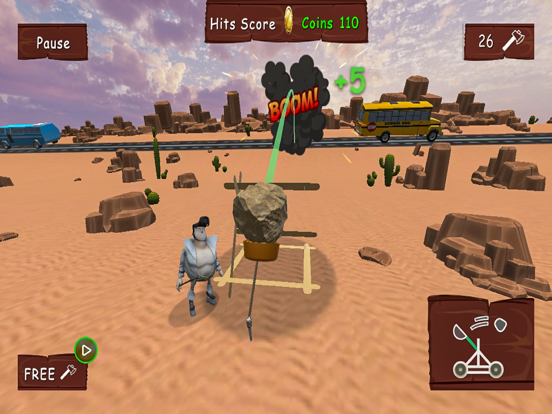 The Catapult: Car Crash Game iPad  سکرین شاٹس