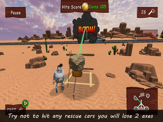 The Catapult: Car Crash Game iPad  سکرین شاٹس