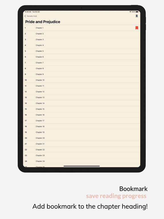 ClassicReads: Novels & Fiction iPad Screenshots