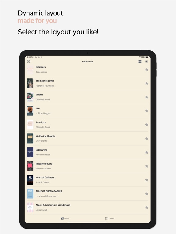ClassicReads: Novels & Fiction iPad Screenshots