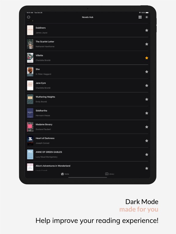 ClassicReads: Novels & Fiction iPad Screenshots