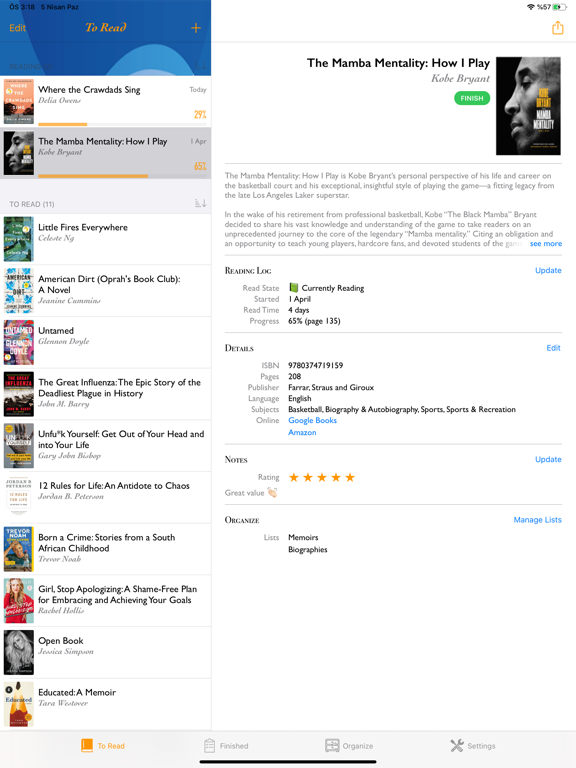My books - BooksMy iPad Screenshots