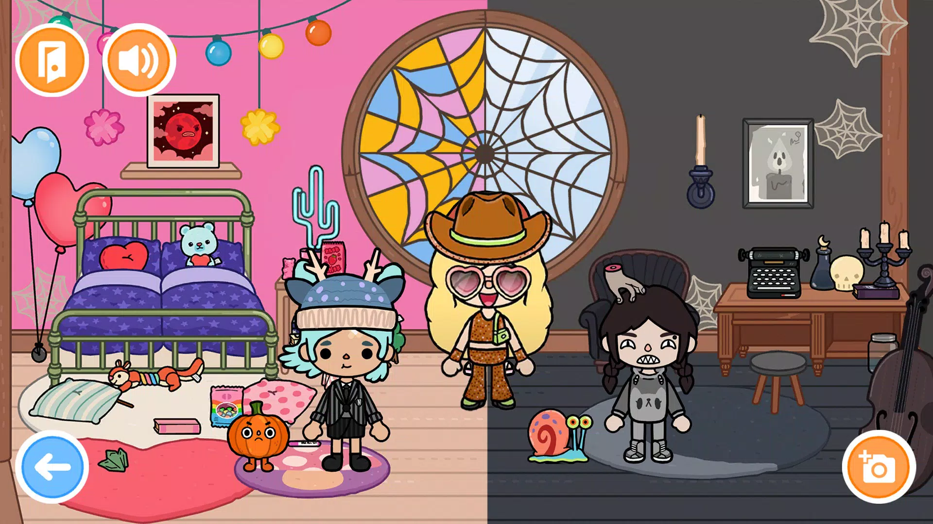 Toca Boca Room Design Games Screenshots