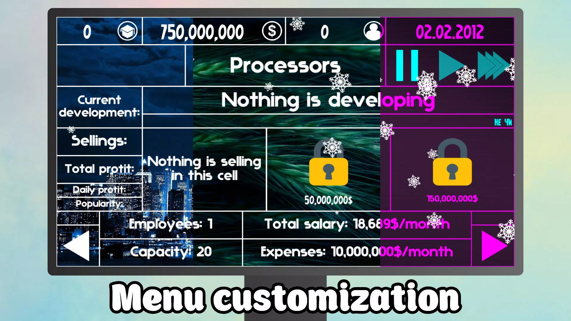 PC Tycoon - create a computer! Screenshots