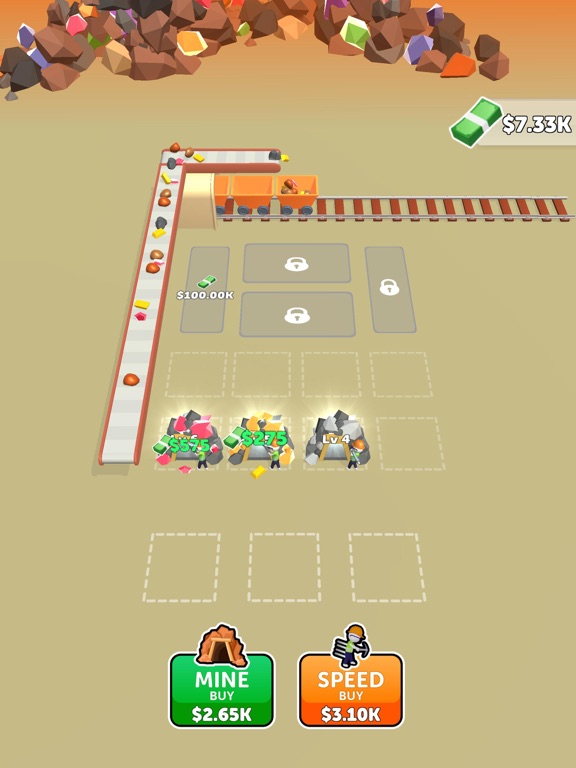 Mining Empire! iPad Screenshots