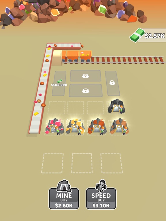 Mining Empire! iPad Screenshots