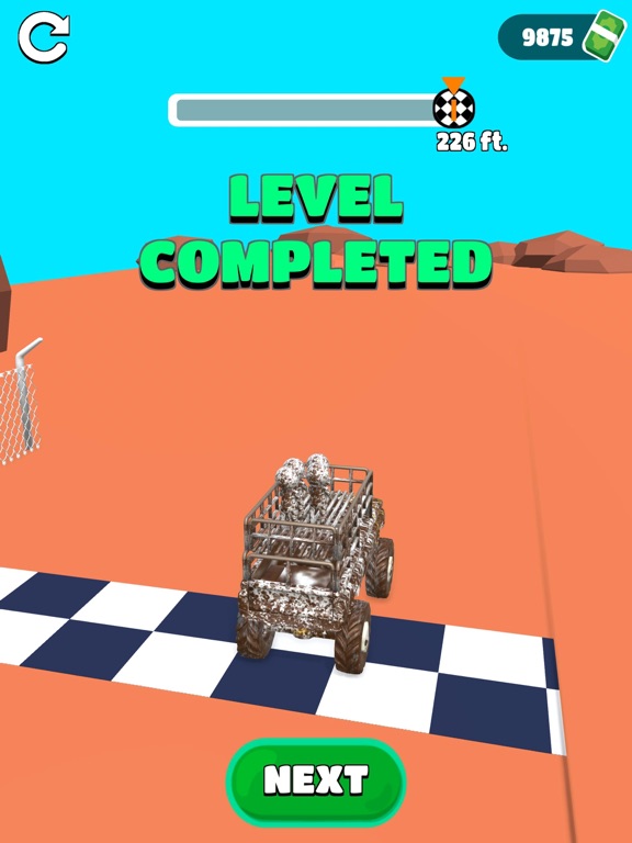 Monster Truck Bounty Hole iPad 应用截图