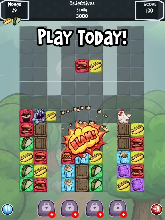 Munchie Match - Stacking Games iPad  स्क्रीनशॉट