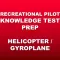 Recreational Pilot Helicopter
