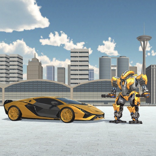 Robot Transform Car Drive Game Robot Transform Car Drive Game