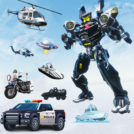 Prime Robot Transform Game