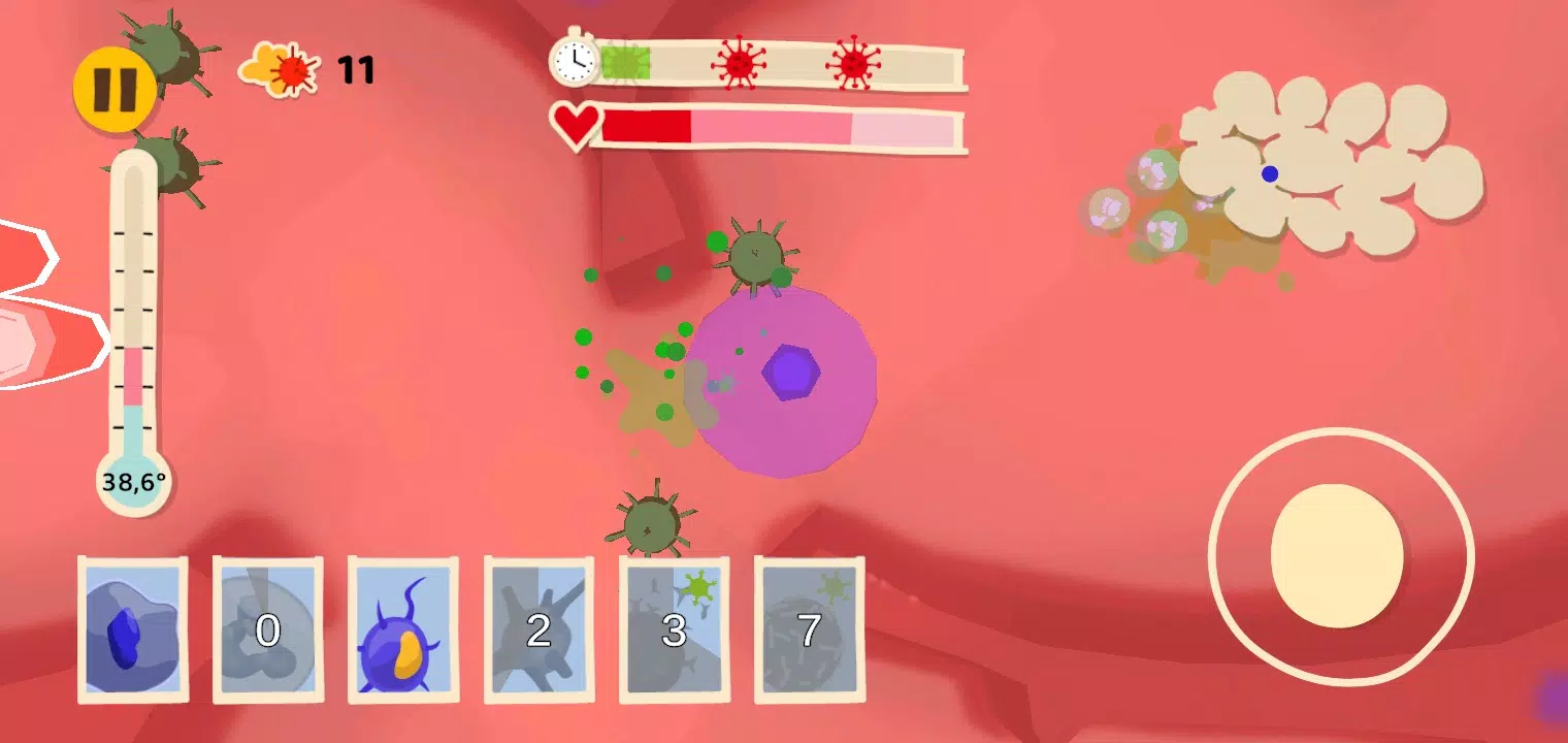 Cells in Action スクリーンショット