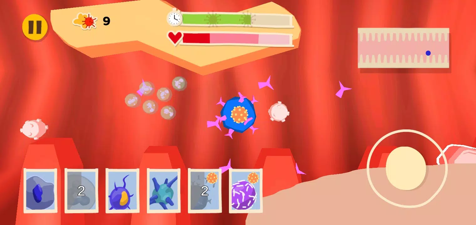 Cells in Action スクリーンショット