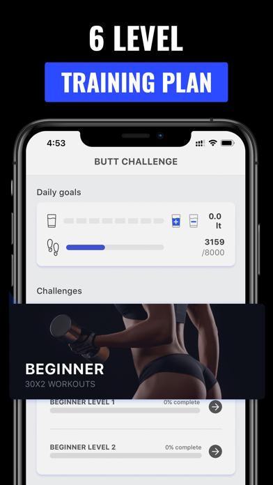 Female Fitness Butt Workout سکرین شاٹس