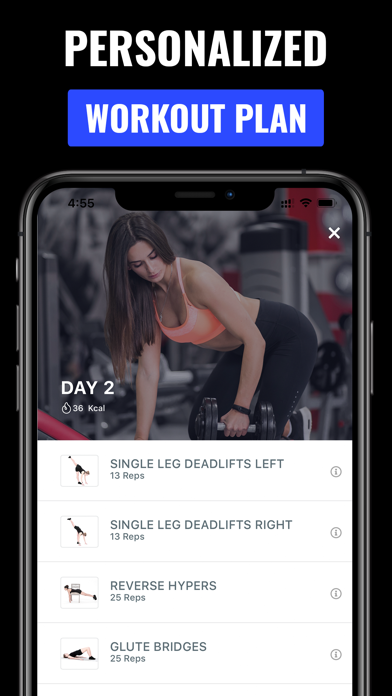 Female Fitness Butt Workout سکرین شاٹس