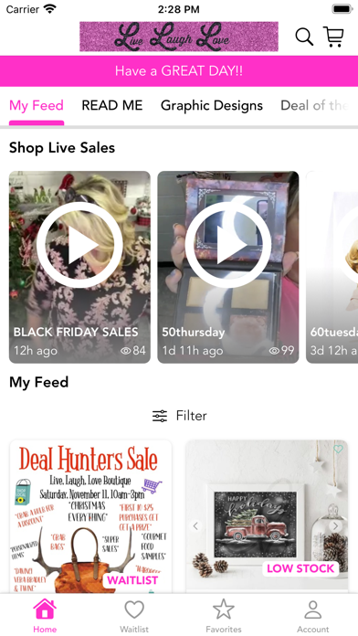 Live Laugh Love Boutique Screenshots