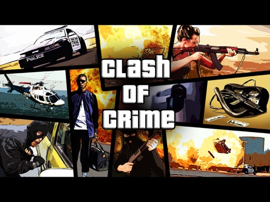 Tangkapan layar Clash of Crime Mad City Full iPad 