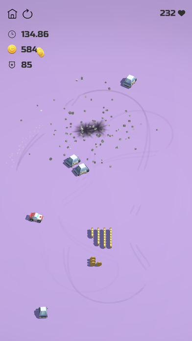 Capturas de tela do Finger Drift 2 Mini Car Chase