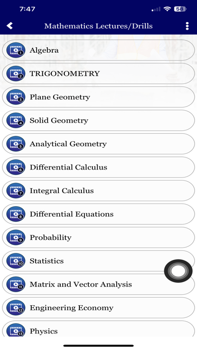 Civil Engineering Reviewer Screenshots