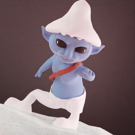 Dancing Smurf Cat Dancing Smurf Cat