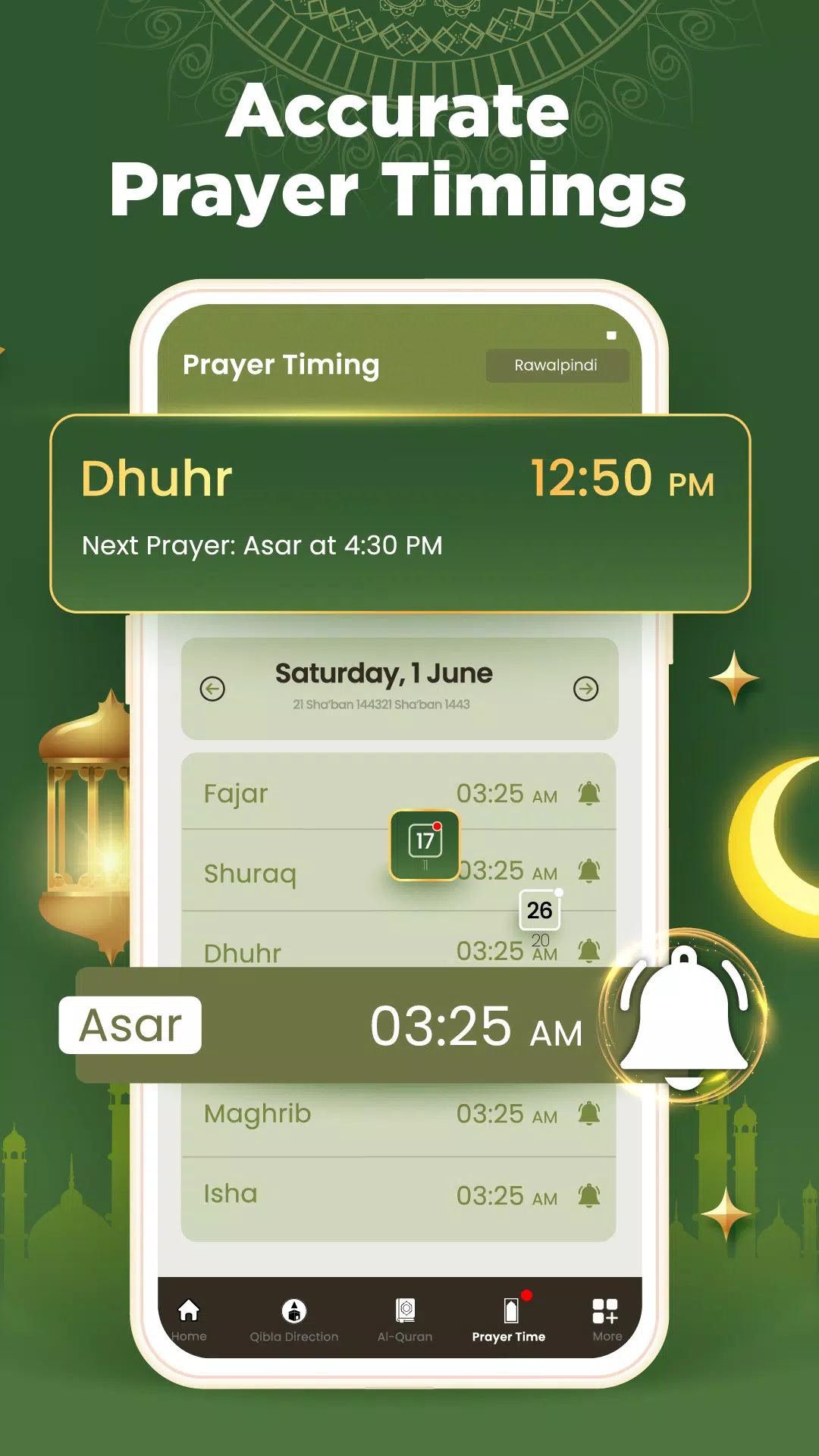 Qibla Compass: Al Quran Screenshots