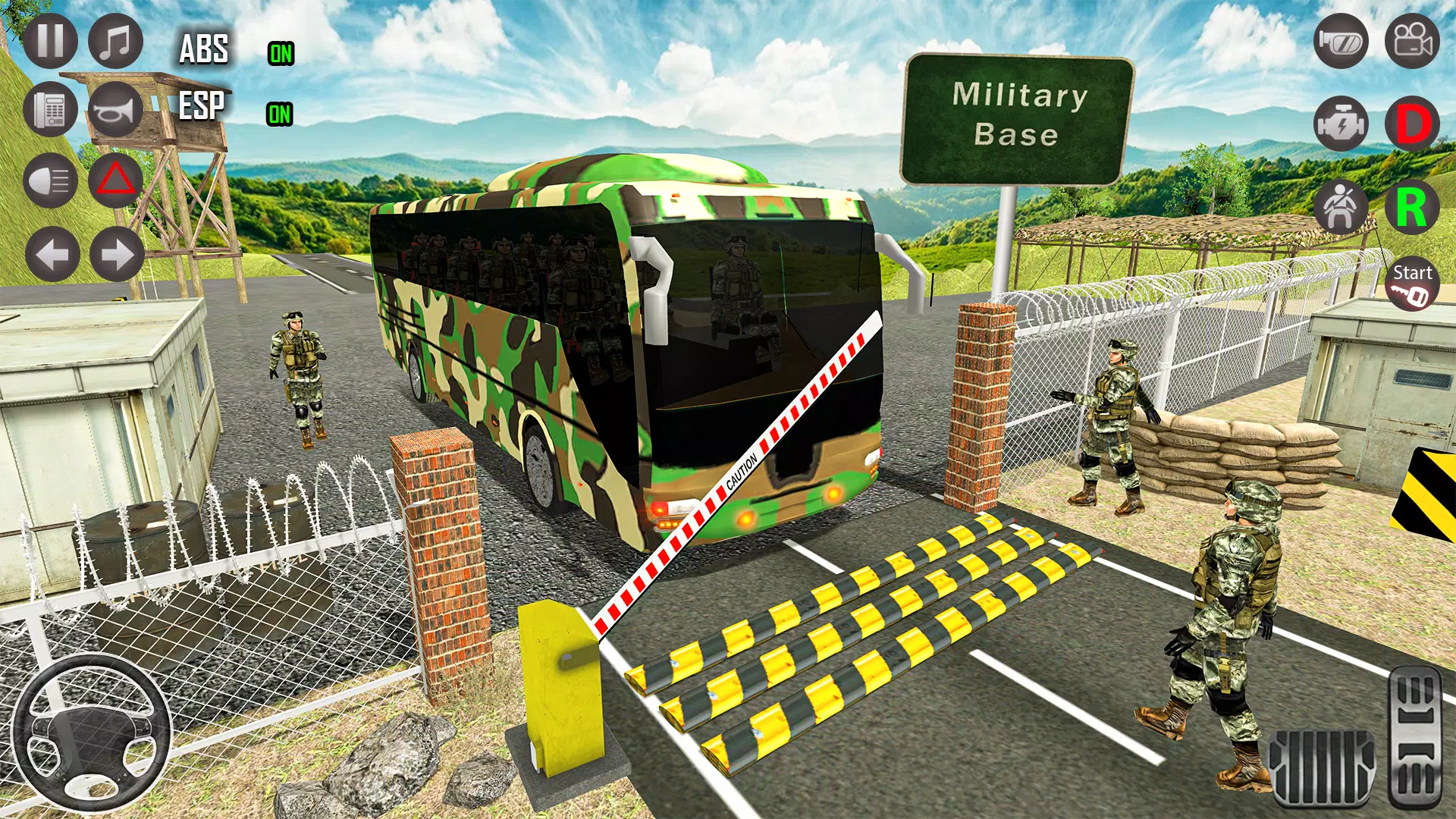 Army bus game military bus Screenshots