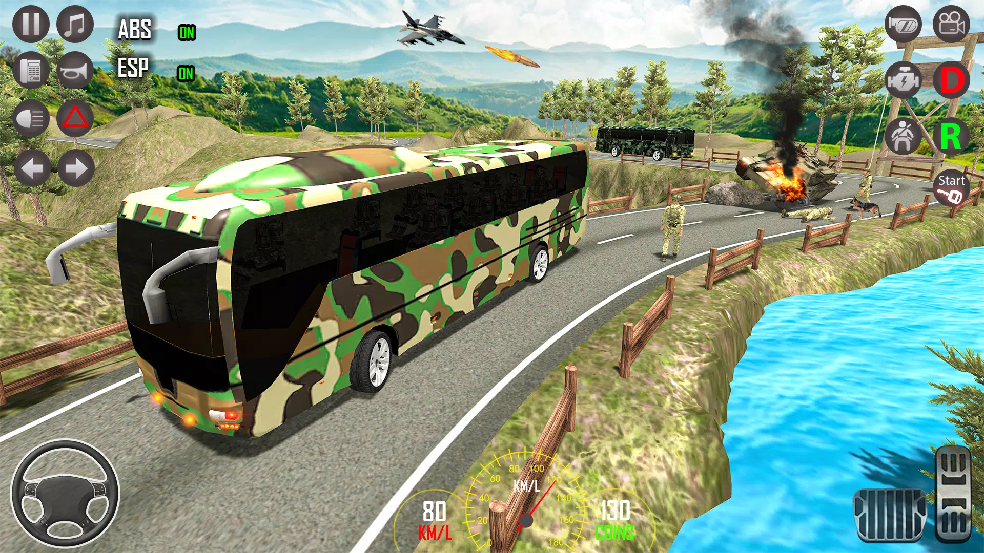 Army bus game military bus Screenshots