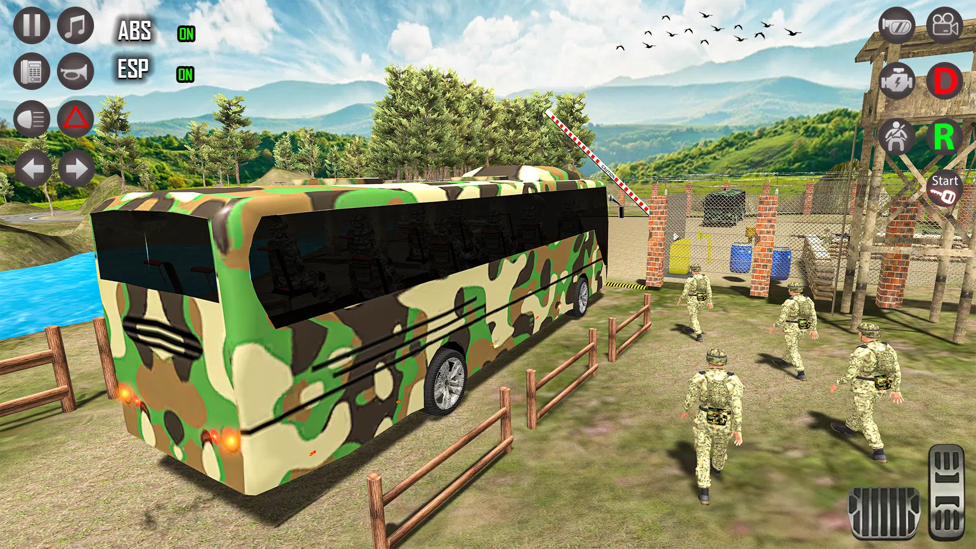 Army bus game military bus Screenshots