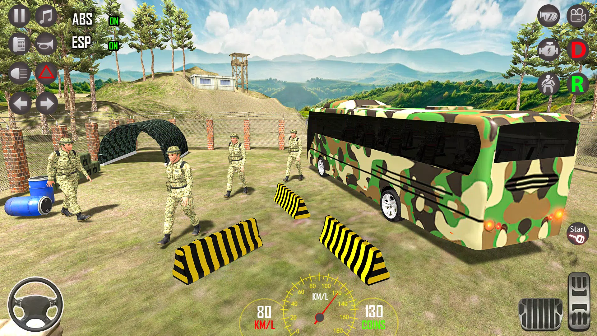 Army bus game military bus Screenshots