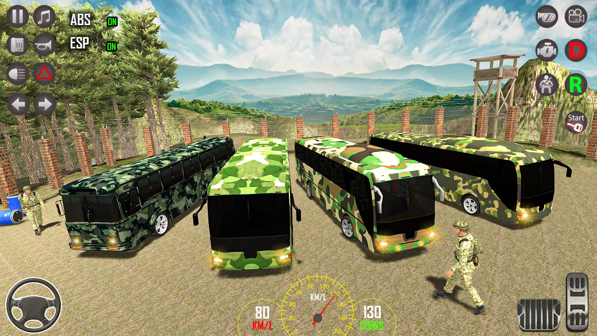 Army bus game military bus Screenshots