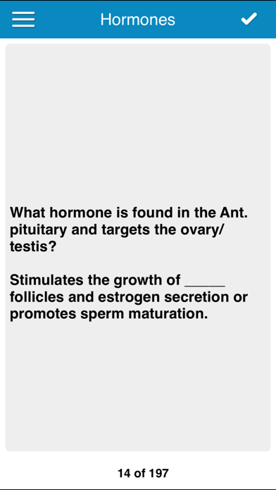 Biochemistry Physio Cram Cards Screenshots