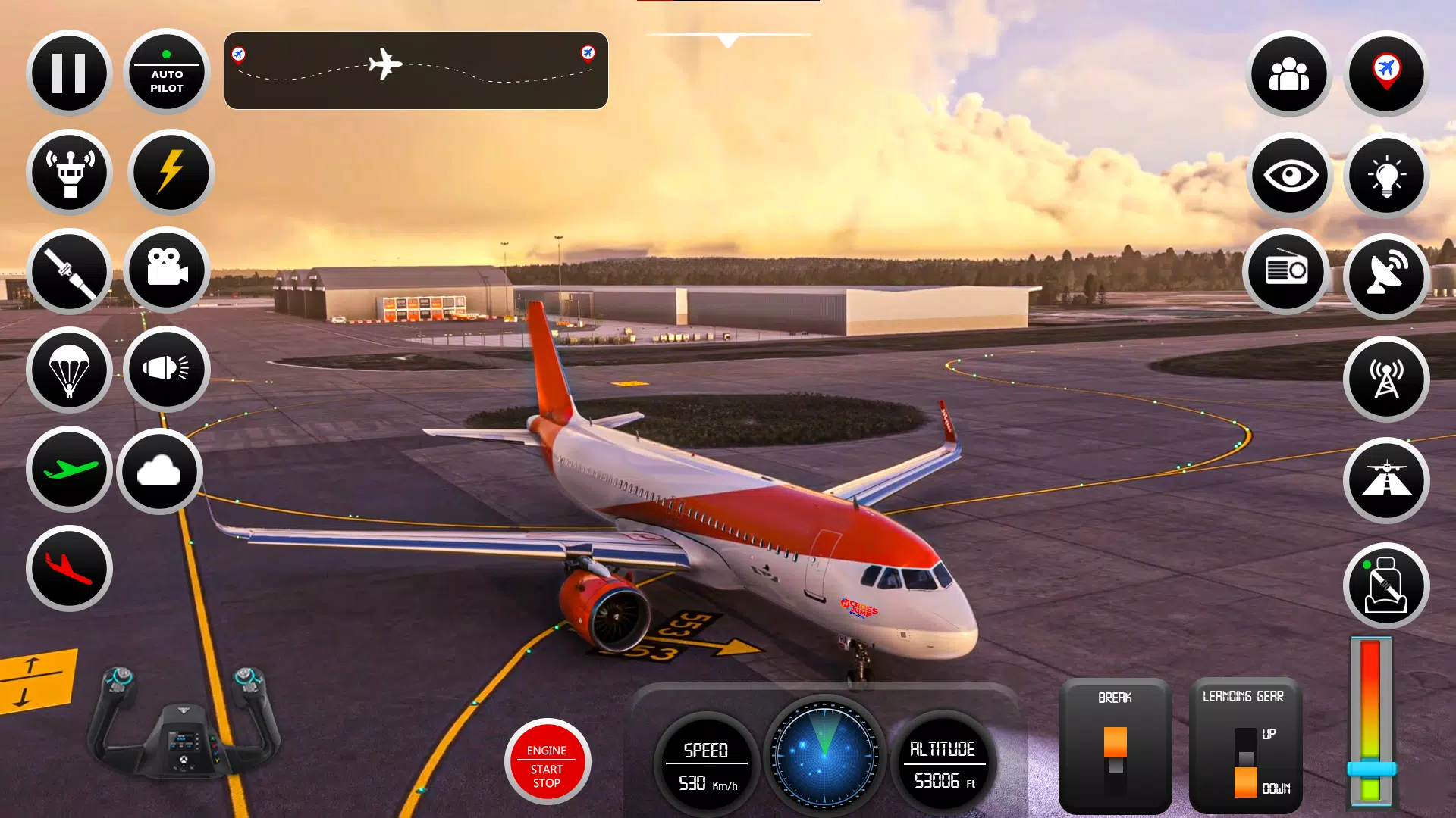 Flight Simulator Airplane Game Screenshots