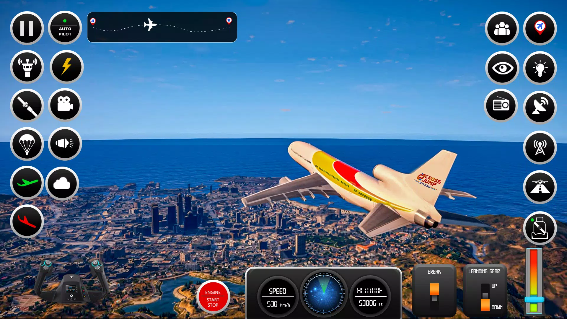 Flight Simulator Airplane Game Screenshots