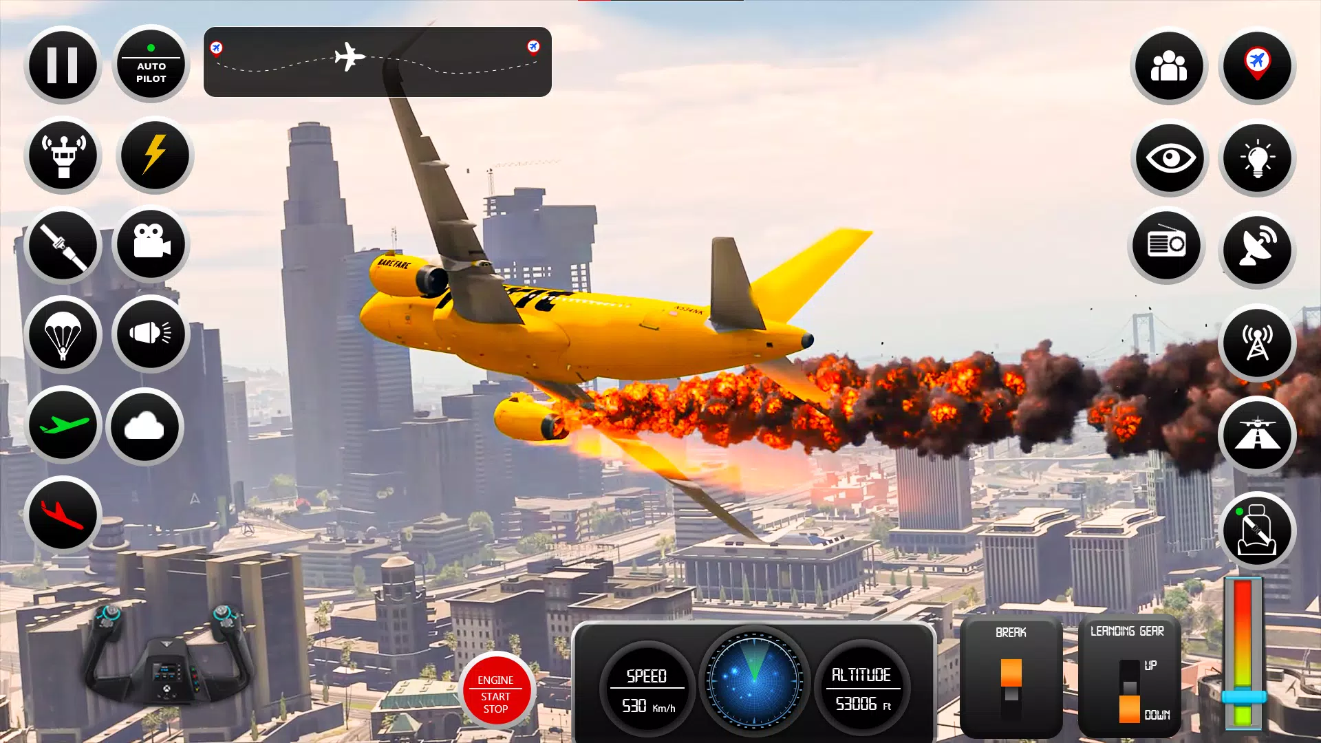 Flight Simulator Airplane Game Screenshots