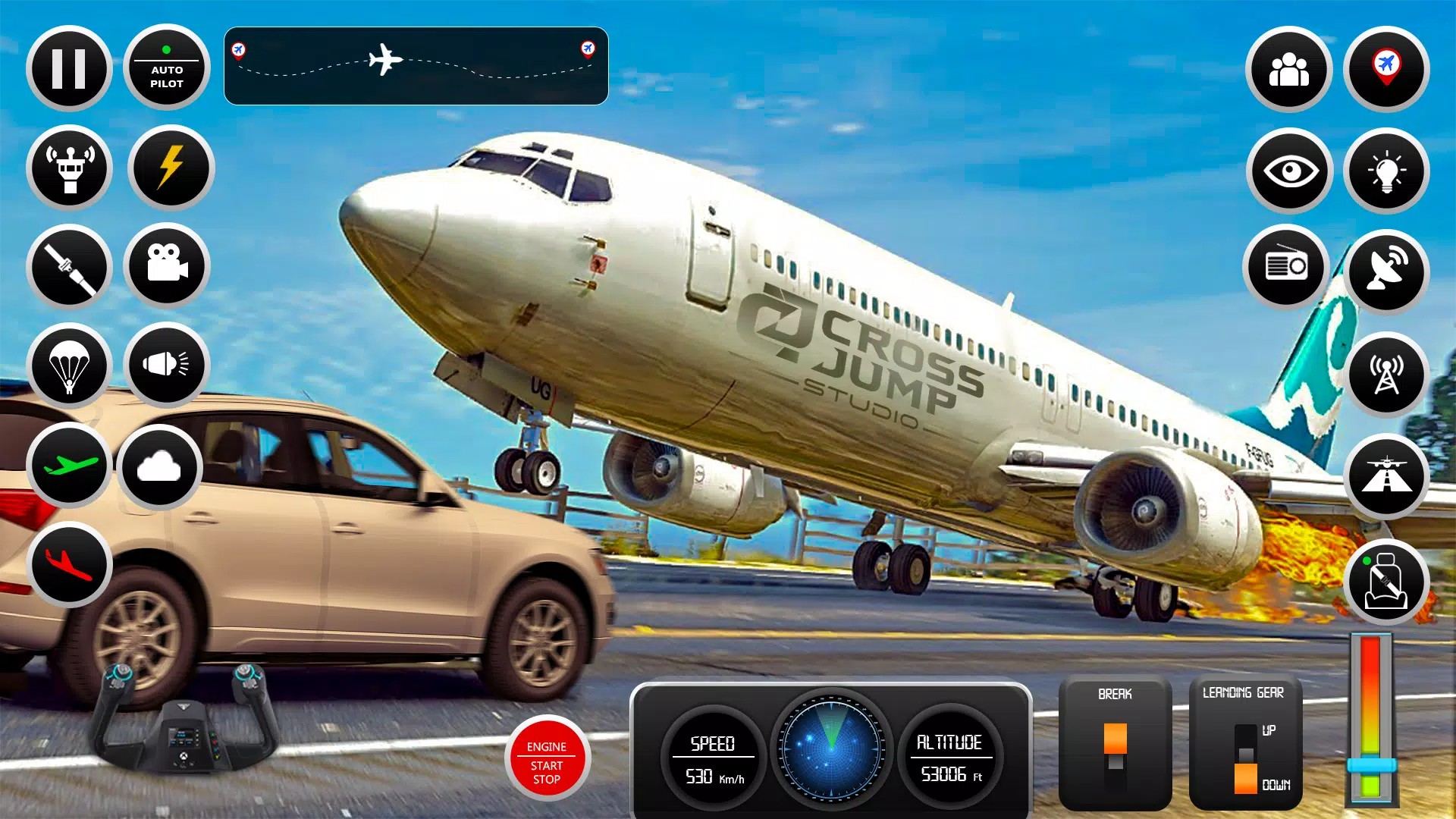 Flight Simulator Airplane Game Screenshots