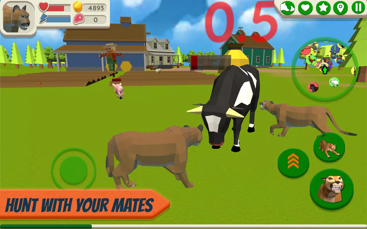 Cougar Simulator: Big Cats Screenshots