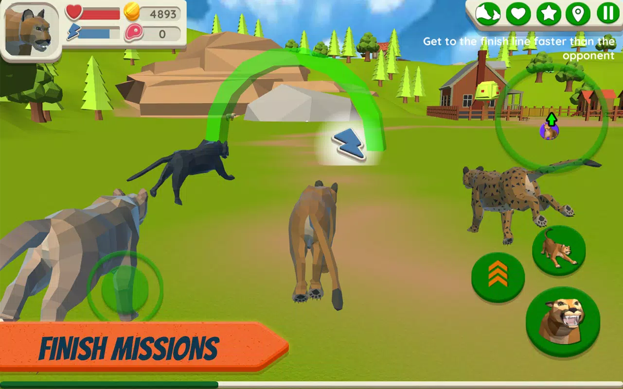 Cougar Simulator: Big Cats Screenshots