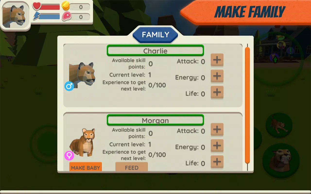 Cougar Simulator: Big Cats Screenshots
