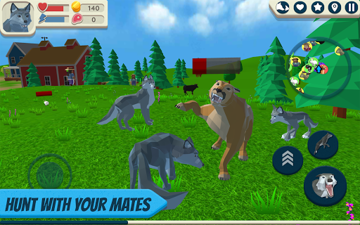 Wolf Simulator: Wild Animals 3 Screenshots