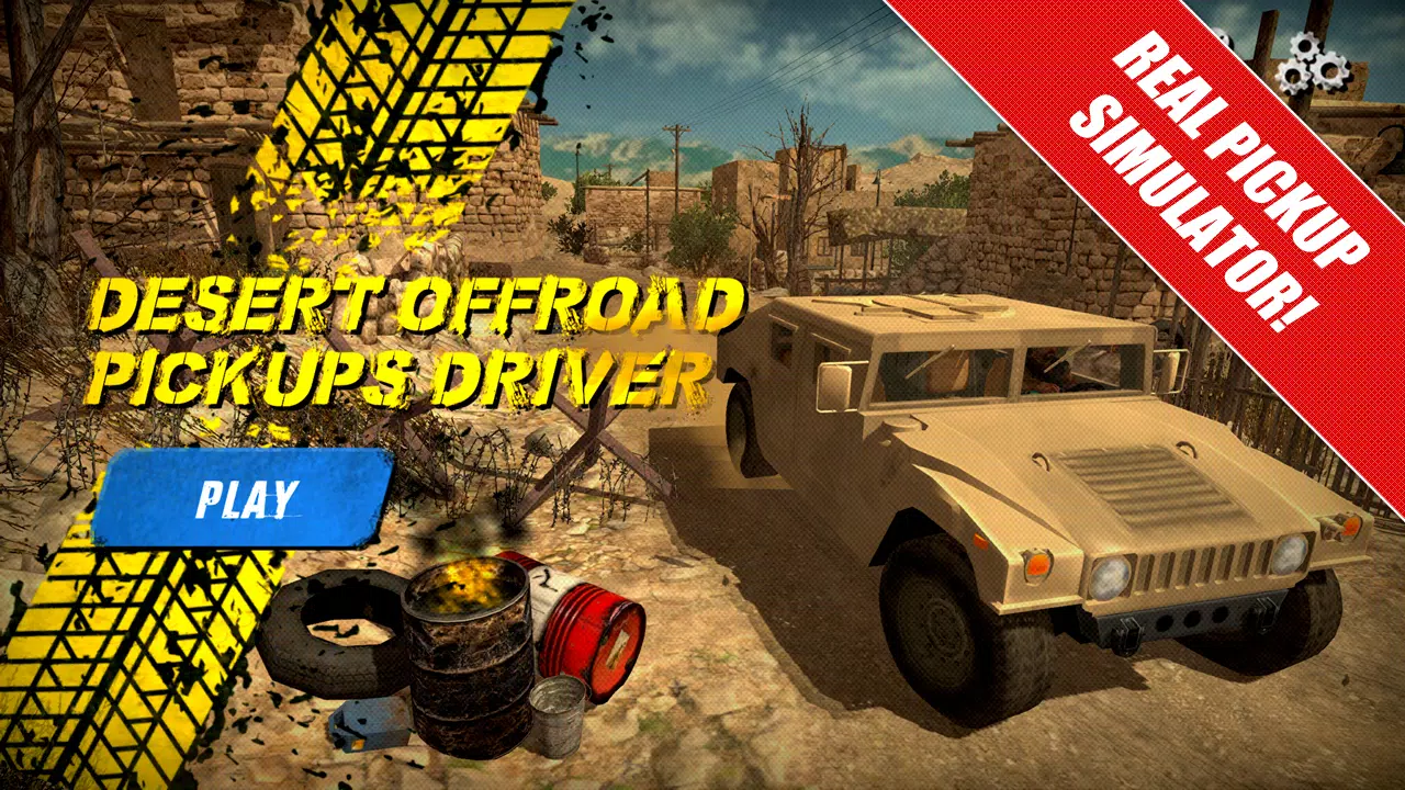 Desert Offroad Pickup Trucks Screenshots