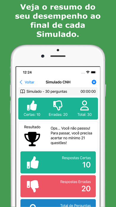 Simulado Provas CNH Screenshots