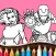 Super Hero Cartoons Coloring