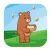 Bear Basket Blitz: Catch Egg
