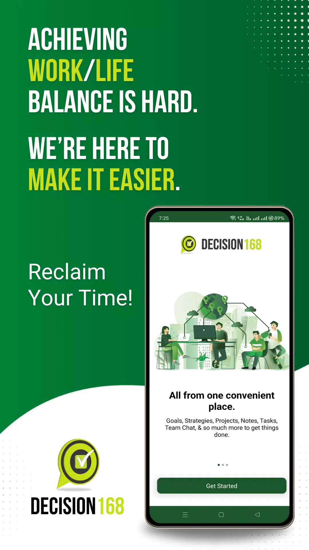 DECISION 168 - Work Management Screenshots