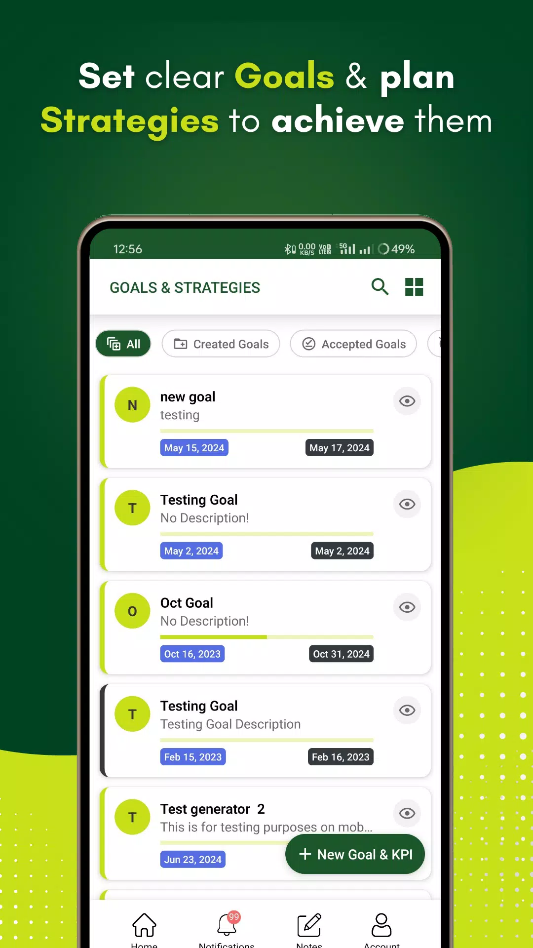 DECISION 168 - Work Management Screenshots