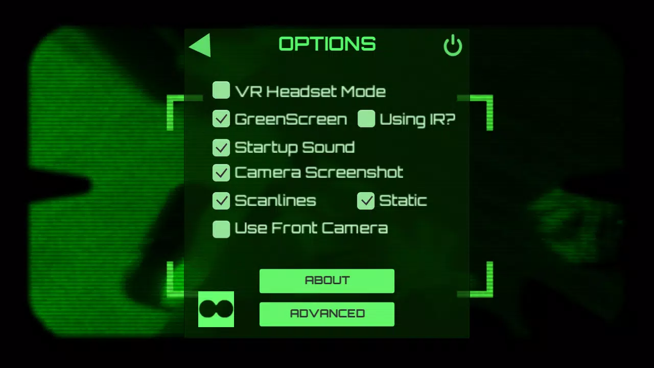 VR Night Vision for Cardboard スクリーンショット