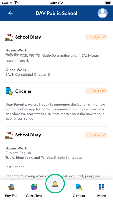 DAV Public School BRS Nagar Screenshots