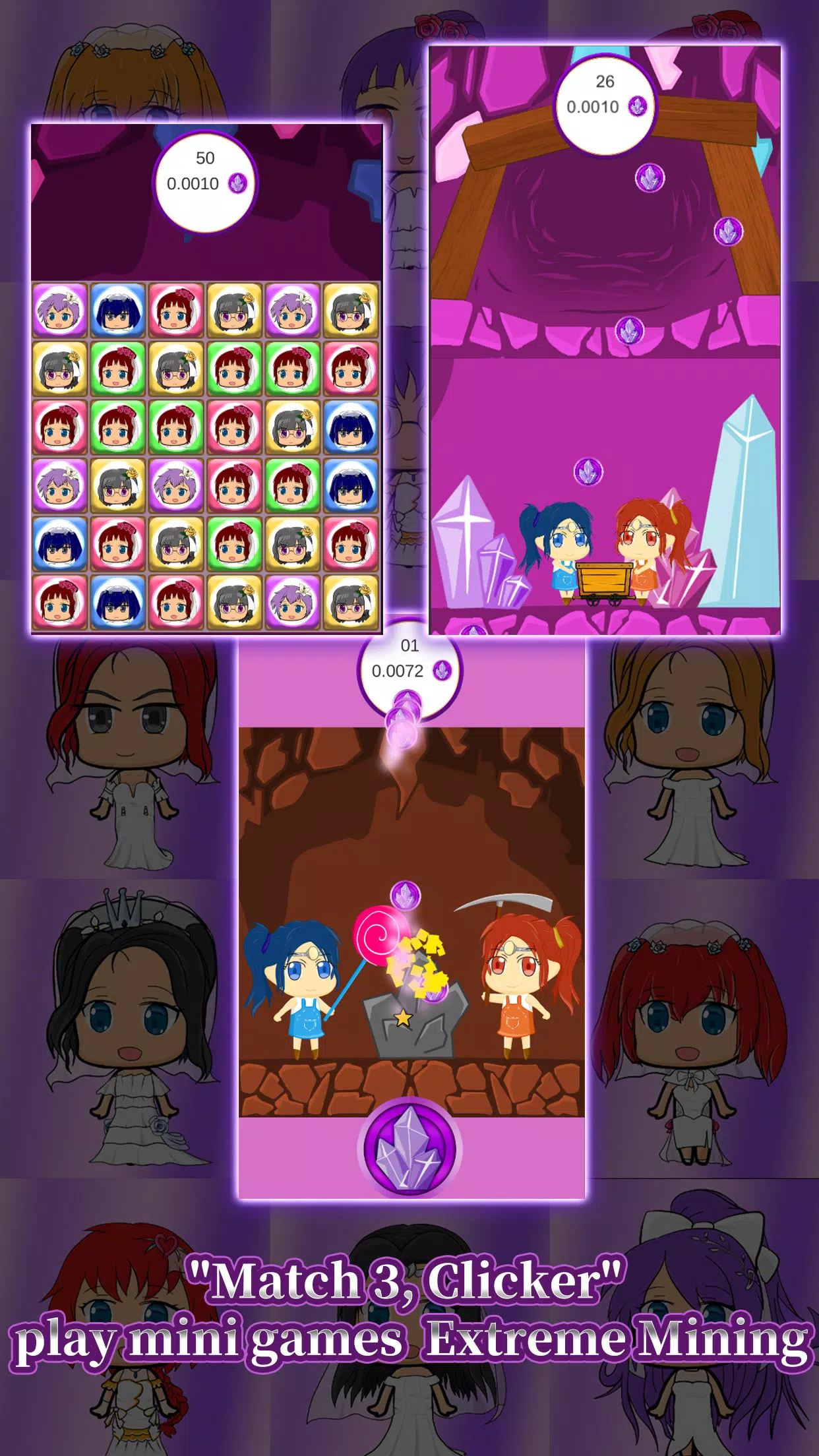تصاویر Mining Girl-Earn NFT Avatar