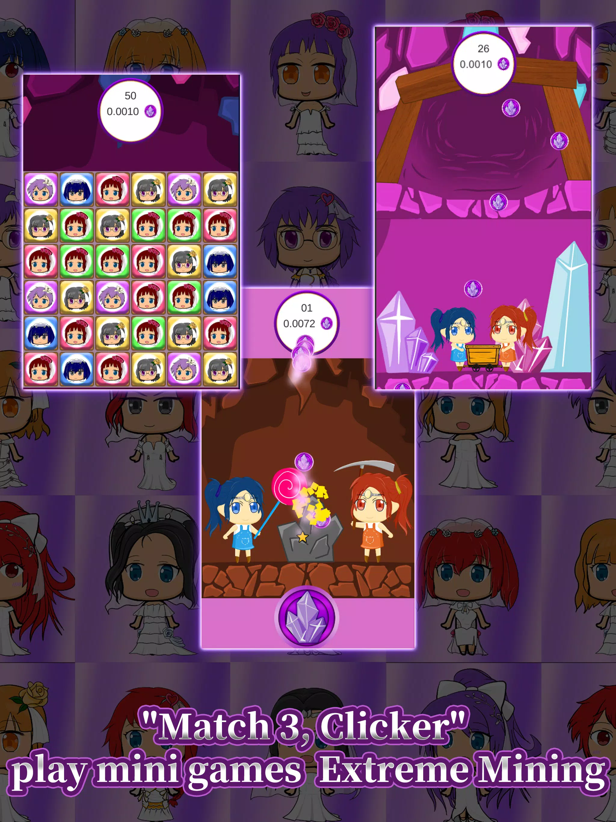 تصاویر Mining Girl-Earn NFT Avatar